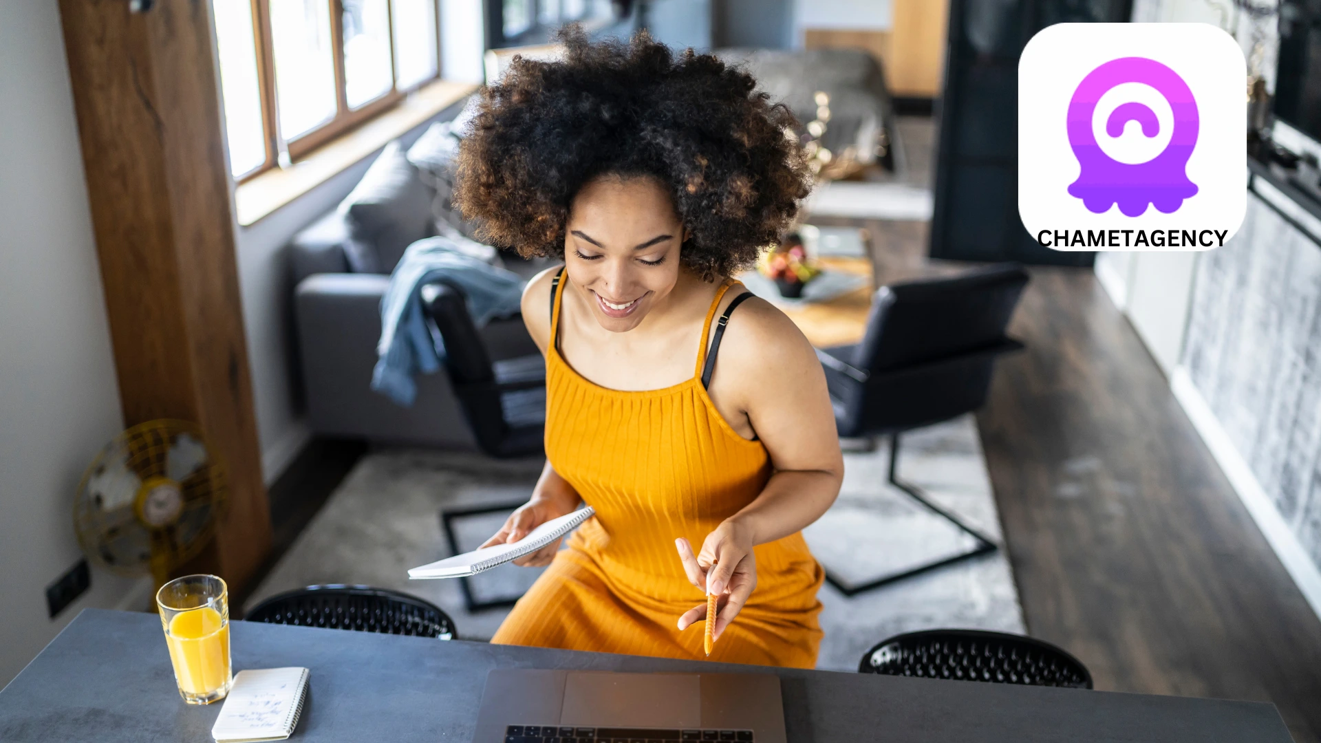 Chamet Agent assisting a host in setting up their account