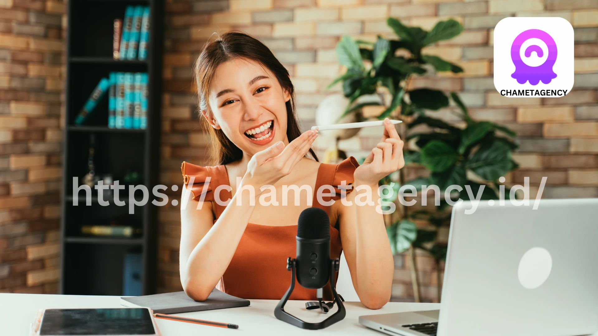 Users from diverse backgrounds using the Chamet app for video chats