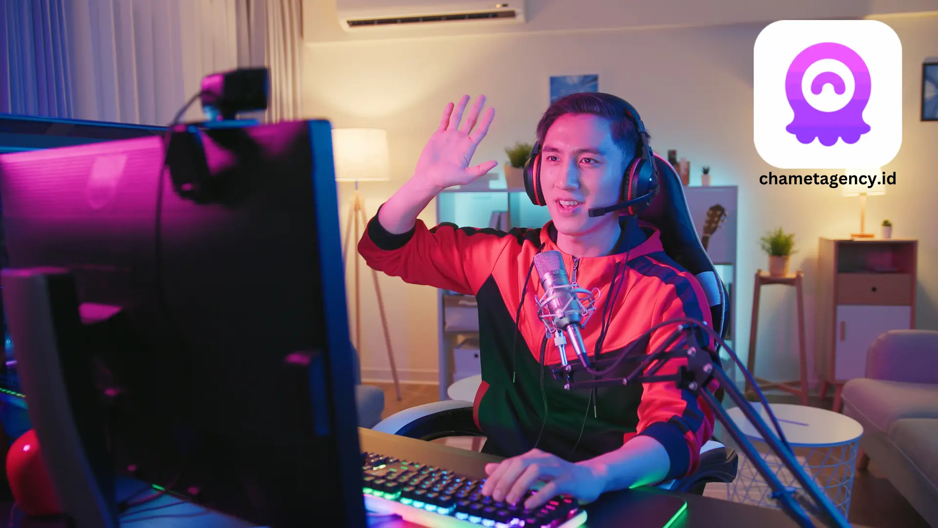 Chamet agent assisting in platform operations."