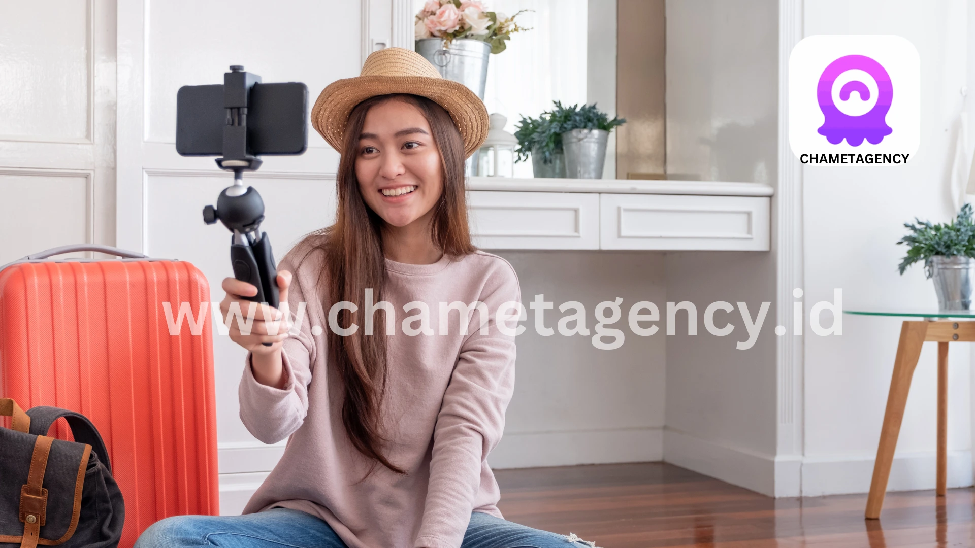 Chamet app interface showcasing safety features