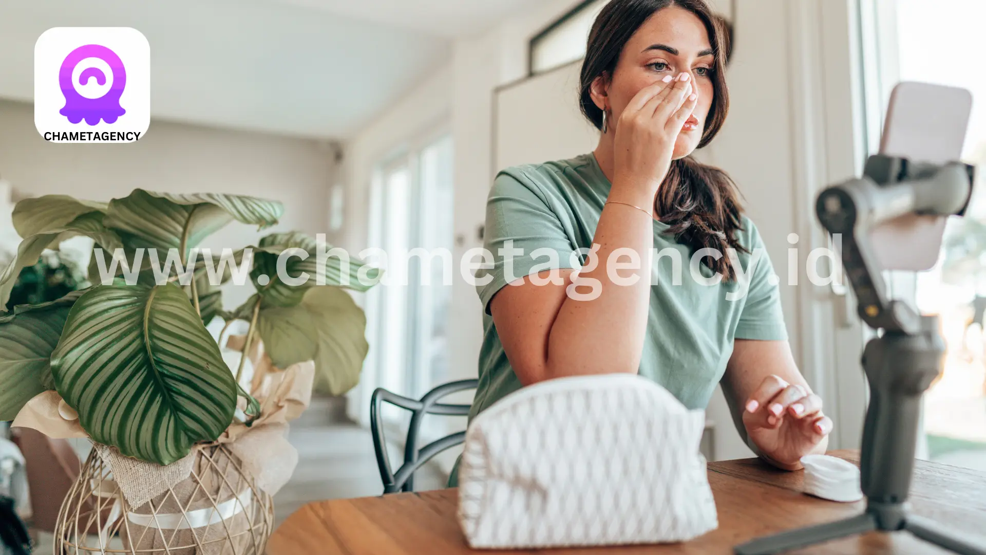 User conducting a Chamet ID search on the app