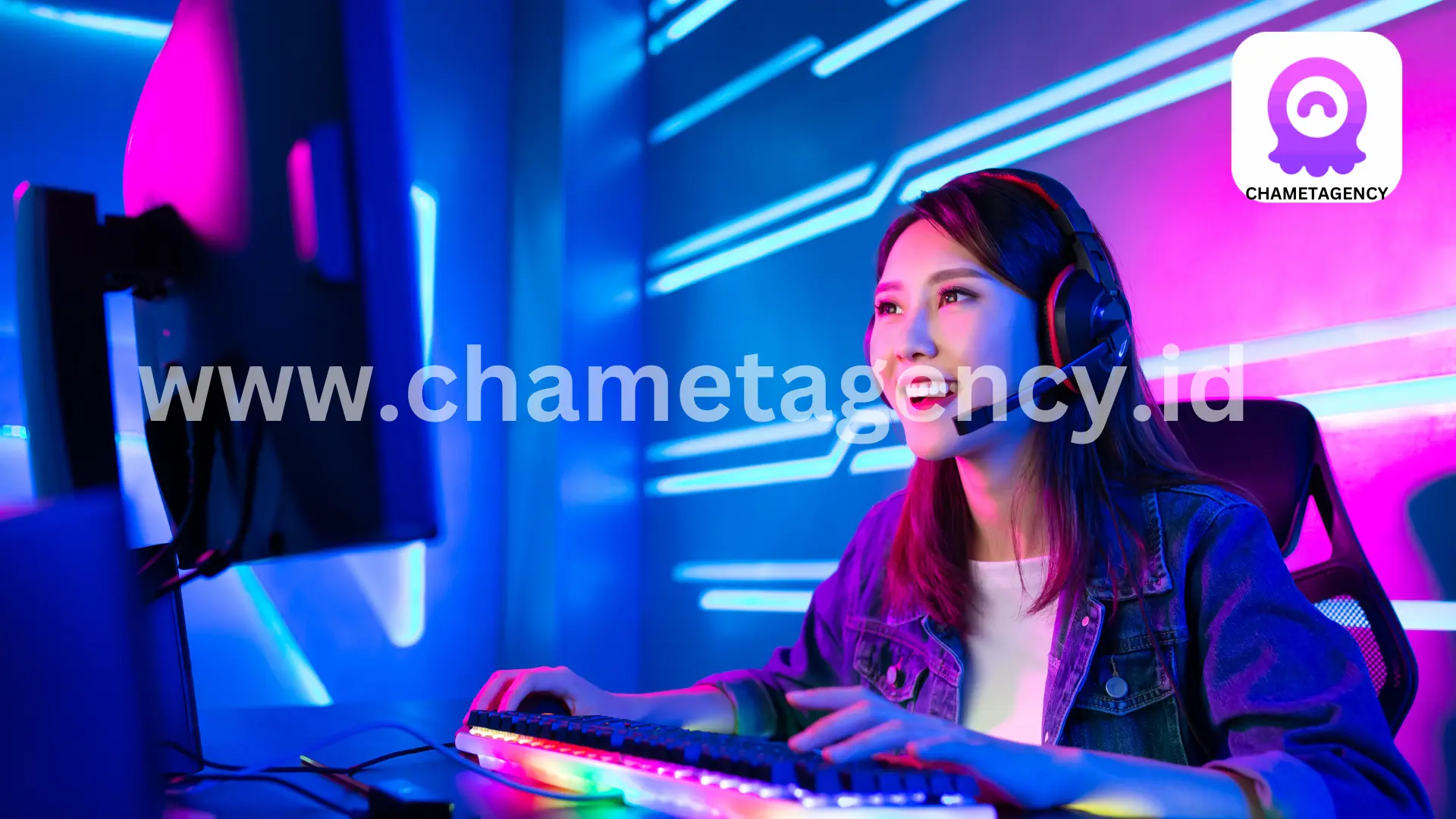 Digital treasure chest overflowing with diamonds